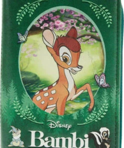 Flash Sale π₯ LOUNGEFLY Disney Bambi 1942: Classic Books | ZIP PURSE π§¨