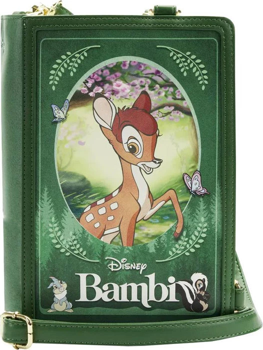 Cheap ⌛ LOUNGEFLY Disney Bambi: Classic Books Convertible | CROSSBODY BAG ❤️ 3 Cheap ⌛ LOUNGEFLY Disney Bambi: Classic Books Convertible | CROSSBODY BAG ❤️