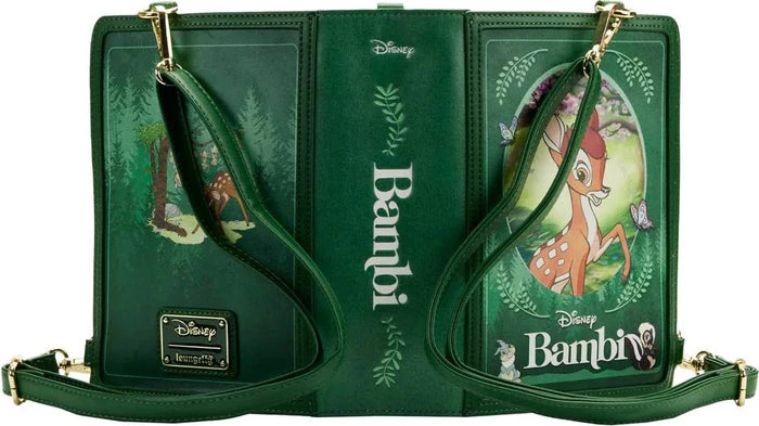 Cheap ⌛ LOUNGEFLY Disney Bambi: Classic Books Convertible | CROSSBODY BAG ❤️ 5 Cheap ⌛ LOUNGEFLY Disney Bambi: Classic Books Convertible | CROSSBODY BAG ❤️ - Image 3