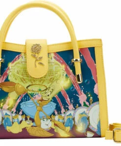 Budget 🎉 LOUNGEFLY Beauty & The Beast Beauty And The Beast: Scenes | CROSSBODY BAG 😀
