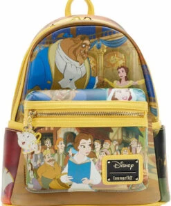 Outlet β€οΈ LOUNGEFLY Beauty & The Beast Beauty And The Beast: Scenes | MINI π BACKPACK π