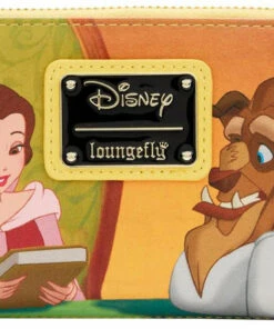 Discount π LOUNGEFLY Beauty & The Beast Beauty And The Beast: Scenes | ZIP PURSE π
