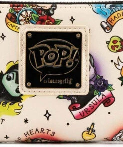 Best deal 🥰 LOUNGEFLY Disney | Villains Tattoo ZIP PURSE 🧨