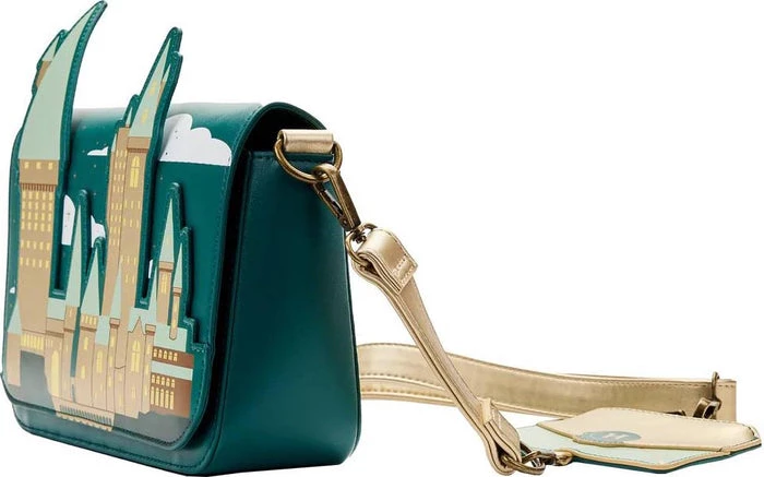 Best Pirce π― LOUNGEFLY Harry Potter: Golden Hogwarts | CROSSBODY BAG WITH POUCH* π€© 5 Best Pirce π― LOUNGEFLY Harry Potter: Golden Hogwarts | CROSSBODY BAG WITH POUCH* π€© - Image 3
