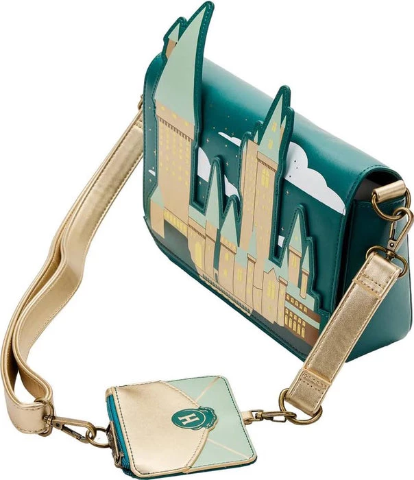 Best Pirce π― LOUNGEFLY Harry Potter: Golden Hogwarts | CROSSBODY BAG WITH POUCH* π€© 4 Best Pirce π― LOUNGEFLY Harry Potter: Golden Hogwarts | CROSSBODY BAG WITH POUCH* π€© - Image 2