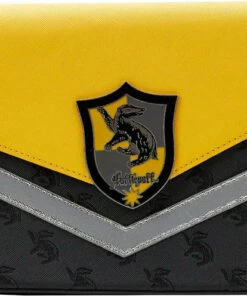 Best Pirce ✨ LOUNGEFLY Harry Potter: Hufflepuff Chain Strap | CROSSBODY BAG 👏