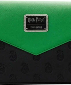 Buy 🎉 LOUNGEFLY Harry Potter: Slytherin Chain Strap | CROSSBODY BAG ⭐ -Alternative Accessories Elegant Store loungefly harry potter slytherin chain strap crossbody bag 5 700x700
