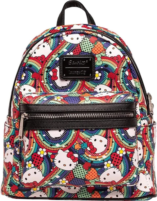 New π LOUNGEFLY Cats Hello Kitty: Abstract | MINI π BACKPACK π 3 New π LOUNGEFLY Cats Hello Kitty: Abstract | MINI π BACKPACK π