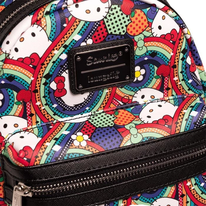 New π LOUNGEFLY Cats Hello Kitty: Abstract | MINI π BACKPACK π 9 New π LOUNGEFLY Cats Hello Kitty: Abstract | MINI π BACKPACK π - Image 7