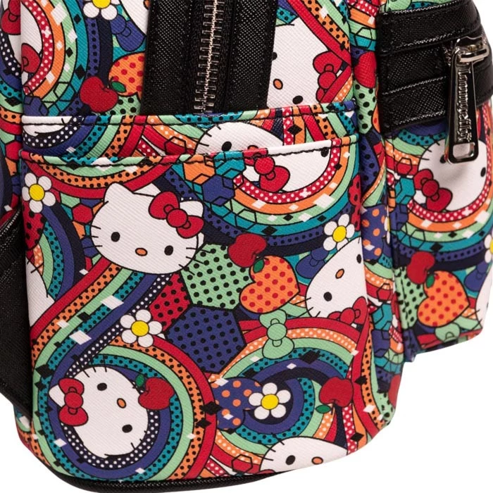 New π LOUNGEFLY Cats Hello Kitty: Abstract | MINI π BACKPACK π 5 New π LOUNGEFLY Cats Hello Kitty: Abstract | MINI π BACKPACK π - Image 3