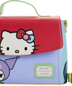 Best Sale 😀 LOUNGEFLY Sanrio Hello Kitty: Colour Block | CROSSBODY BAG ✔️