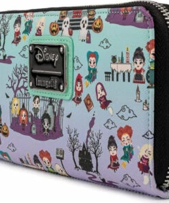 Promo 👏 LOUNGEFLY Disney Hocus Pocus: Scene | ZIP AROUND PURSE 💯 -Alternative Accessories Elegant Store loungefly hocus pocus scene zip around purse 2 fbfceb23 ec81 486e 8fc2 729bbfa6c4dc 700x700