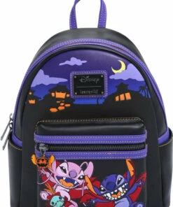 New ⌛ LOUNGEFLY Disney Lilo & Stitch: Vampire | MINI 🎒 BACKPACK 👍