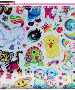 Best Sale ⭐ LOUNGEFLY Cats Lisa Frank: Iridescent | FLAP PURSE ❤️