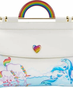 Coupon 🧨 LOUNGEFLY Kawaii Lisa Frank: Markie Reflection | CROSSBODY BAG 😀
