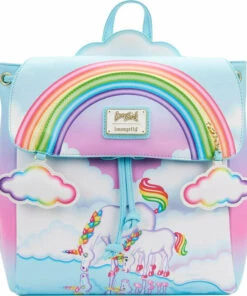 Outlet 😍 LOUNGEFLY Rainbows & Pride Lisa Frank: Unicorn Reflection | MINI 🎒 BACKPACK 🎁