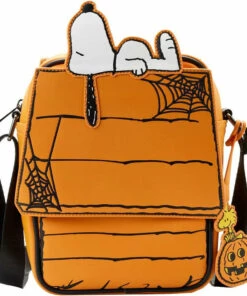 Cheap 🧨 LOUNGEFLY Bats Peanuts: Great Pumpkin Snoopy | CROSSBODY BAG 😍