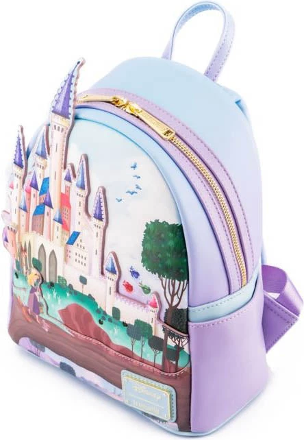 Outlet โญ LOUNGEFLY Disney Sleeping Beauty | Castle MINI ๐ BACKPACK* โจ 5 Outlet โญ LOUNGEFLY Disney Sleeping Beauty | Castle MINI ๐ BACKPACK* โจ - Image 3