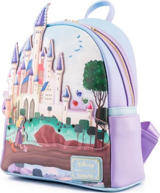 Outlet โญ LOUNGEFLY Disney Sleeping Beauty | Castle MINI ๐ BACKPACK* โจ 6 Outlet โญ LOUNGEFLY Disney Sleeping Beauty | Castle MINI ๐ BACKPACK* โจ - Image 4