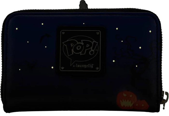 Outlet 😀 LOUNGEFLY Bats The Nightmare Before 🎄 Christmas: Jack House Pop! Glow | ZIP PURSE 🌟 8 Outlet 😀 LOUNGEFLY Bats The Nightmare Before 🎄 Christmas: Jack House Pop! Glow | ZIP PURSE 🌟 - Image 6