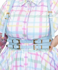 Best Pirce 💯 MY VIOLET Kawaii Blue | ADJUSTABLE HARNESS 🧨