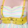 Best deal 🔔 MY VIOLET Kawaii Yellow | ADJUSTABLE HARNESS 🌟 -Alternative Accessories Elegant Store my violet yellow adjustable harness 1 f87ac787 10a4 4b84 8616 54a57ed2982b 700x700