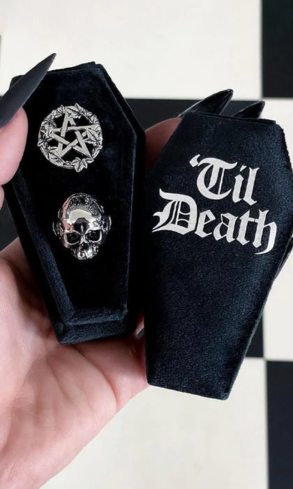 Best reviews of βοΈ MYSTICUM LUNA All Til Death Coffin | RING BOX π 3 Best reviews of βοΈ MYSTICUM LUNA All Til Death Coffin | RING BOX π