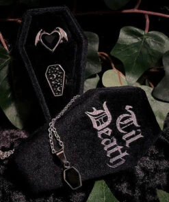 Best reviews of βοΈ MYSTICUM LUNA All Til Death Coffin | RING BOX π 11 Best reviews of βοΈ MYSTICUM LUNA All Til Death Coffin | RING BOX π -Alternative Accessories Elegant Store mysticum luna Til death coffin ring box 03 1f88bc52 5e84 4790 a669 309c3328fbdb 700x700