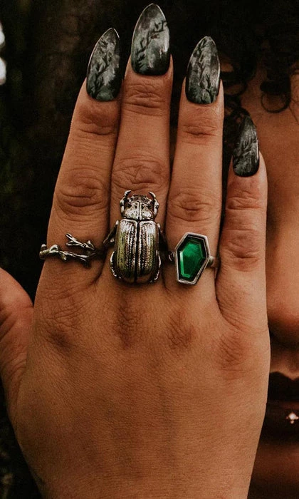 Discount π MYSTICUM LUNA Mens Accessories Beetle | RING π 8 Discount π MYSTICUM LUNA Mens Accessories Beetle | RING π - Image 6