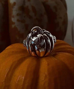 Cheapest 🧨 MYSTICUM LUNA 🎃 Halloween Pumpkin | RING ✨ -Alternative Accessories Elegant Store mysticum luna pumpkin ring 6 700x700
