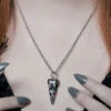 Flash Sale 🤩 MYSTICUM LUNA Mens Accessories Raven | NECKLACE 💯 -Alternative Accessories Elegant Store mysticum luna raven necklace 2 1eb2ff7d 00af 44ab b558 f2d507c8dcdc 700x700