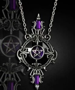 Best Pirce 💯 RESTYLE Pentacles & Pentagrams Mystic Mirror | NECKLACE 😀