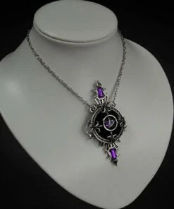 Best Pirce 💯 RESTYLE Pentacles & Pentagrams Mystic Mirror | NECKLACE 😀 -Alternative Accessories Elegant Store necklace mystic mirror 2 700x700