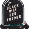 Hot Sale ❤️ PUNKY PINS 🧛 Halloween Black Was Her Colour Epitaph | ENAMEL PIN 👍 -Alternative Accessories Elegant Store punky pins black was her colour epitaph enamel pin 1 1 bfcdf514 5adb 4c27 8626 b32d6f9a9b7f 700x700