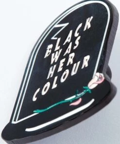 Hot Sale β€οΈ PUNKY PINS π§ Halloween Black Was Her Colour Epitaph | ENAMEL PIN π 9 Hot Sale β€οΈ PUNKY PINS π§ Halloween Black Was Her Colour Epitaph | ENAMEL PIN π -Alternative Accessories Elegant Store punky pins black was her colour epitaph enamel pin 3 af2a0c16 b3e5 4f9e 9f77 2cd070b73aca 700x700