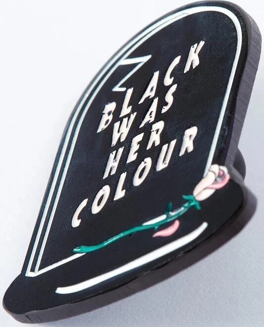 Hot Sale β€οΈ PUNKY PINS π§ Halloween Black Was Her Colour Epitaph | ENAMEL PIN π 6 Hot Sale β€οΈ PUNKY PINS π§ Halloween Black Was Her Colour Epitaph | ENAMEL PIN π - Image 4