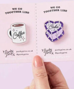 Best Pirce 🧨 PUNKY PINS All Coffee & Cake | ACRYLIC PIN PAIR ✔️ -Alternative Accessories Elegant Store punky pins coffee cake acrylic pin pair 3 2710ac86 05c1 470a ad79 178634fe7772 700x700