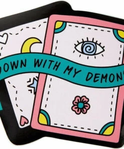 Best Pirce 🛒 PUNKY PINS All Down With My Demons | LAPTOP STICKER 🤩