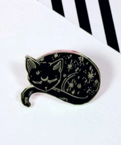 Top 10 🔔 PUNKY PINS Cats Mystical Cat | ENAMEL PIN 🎉 -Alternative Accessories Elegant Store punky pins mystical cat enamel pin 700x700