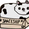 Coupon 😍 PUNKY PINS Cats Spaceship Cat In A Box | ENAMEL PIN ✔️ -Alternative Accessories Elegant Store punky pins spaceship cat in a box enamel pin 1 31024788 50d1 483f 9460 57581e089ab0 700x700