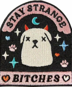 Best reviews of 🎁 PUNKY PINS All Stay Strange Bitches | EMBROIDERED IRON ON PATCH 🔔