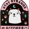 Coupon 🌟 PUNKY PINS 🧛 Halloween Stay Strange Bitches | ENAMEL PIN 🎁 -Alternative Accessories Elegant Store punky pins stay strange bitches enamel pin 1 b1d1ce66 326d 4931 b19e 90338e8054c5 700x700