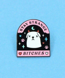 Coupon 🌟 PUNKY PINS 🧛 Halloween Stay Strange Bitches | ENAMEL PIN 🎁 -Alternative Accessories Elegant Store punky pins stay strange bitches enamel pin 3 e3ba9ff2 5e1d 466b 8744 a6ab62b6e8cf 700x700