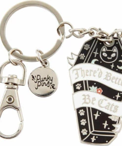 New π€© PUNKY PINS Thereβd Better Be Cats | ENAMEL KEYRING π