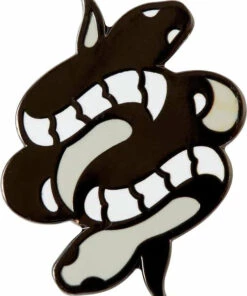 Best Pirce ⭐ PUNKY PINS Mens Accessories Twin Snakes | ENAMEL PIN 😉