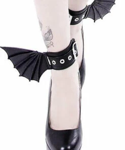 Hot Sale 🌟 RESTYLE Bats Bat Wing | 👟 SHOE CUFFS 👍 -Alternative Accessories Elegant Store restyle bat wing shoe cuffs 5 557fdacc e766 48da 8c3e e676b5bb2cca 700x700