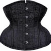 Budget 🤩 RESTYLE Burlesque Black Brocade | UNDERBUST CORSET ⌛ -Alternative Accessories Elegant Store restyle black brocade underbust corset 1 07436117 a69a 4e2f 9c0a cf5a2ea4ebc5 700x700