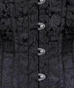 Budget 🤩 RESTYLE Burlesque Black Brocade | UNDERBUST CORSET ⌛ -Alternative Accessories Elegant Store restyle black brocade underbust corset 2 746b0e07 4c1f 411a 8909 30c0c26c0e2a 700x700