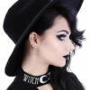 Best Pirce 🌟 RESTYLE Grunge Witch Brimmed | HAT 🔥 -Alternative Accessories Elegant Store restyle black gothic hat 1 700x700