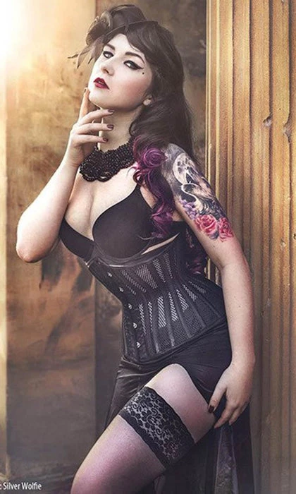 Buy π― RESTYLE Burlesque Black Mesh | UNDERBUST CORSET π 5 Buy π― RESTYLE Burlesque Black Mesh | UNDERBUST CORSET π - Image 3